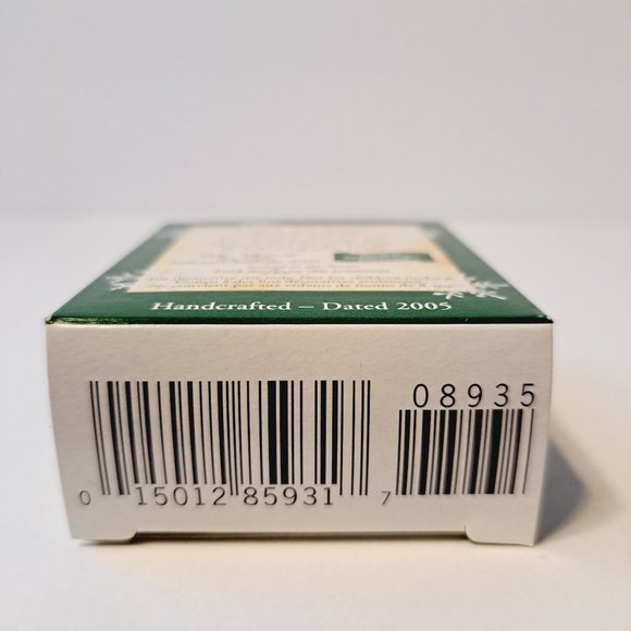 Hallmark Miniature Christmas ornament Forever Friends teddy bear Love to Shop - Picture 6 of 6